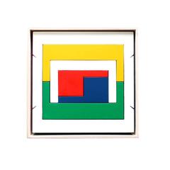 Vintage Architects Furniture Game and Puzzle, Willy Guhl for Vitra, Made of wood, 1960s