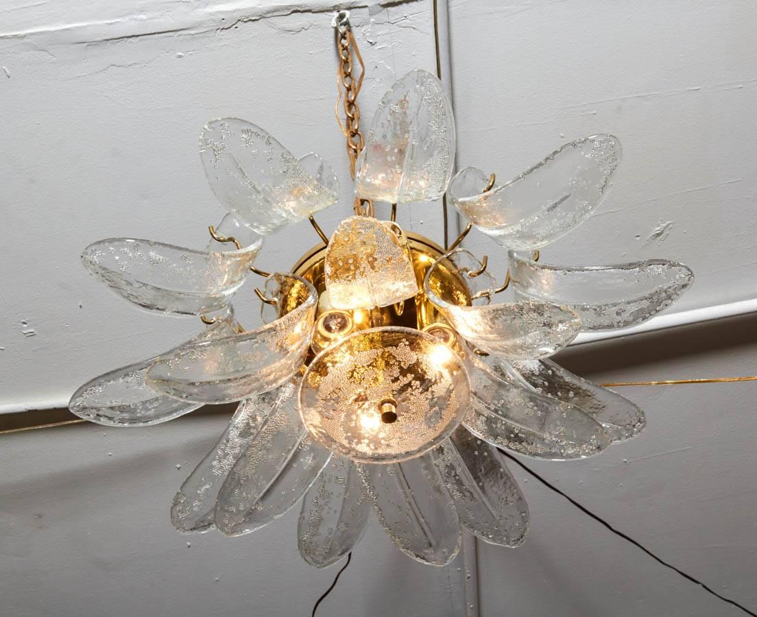 Wonderful Mezzega Pendant Chandelier In Good Condition For Sale In New York, NY