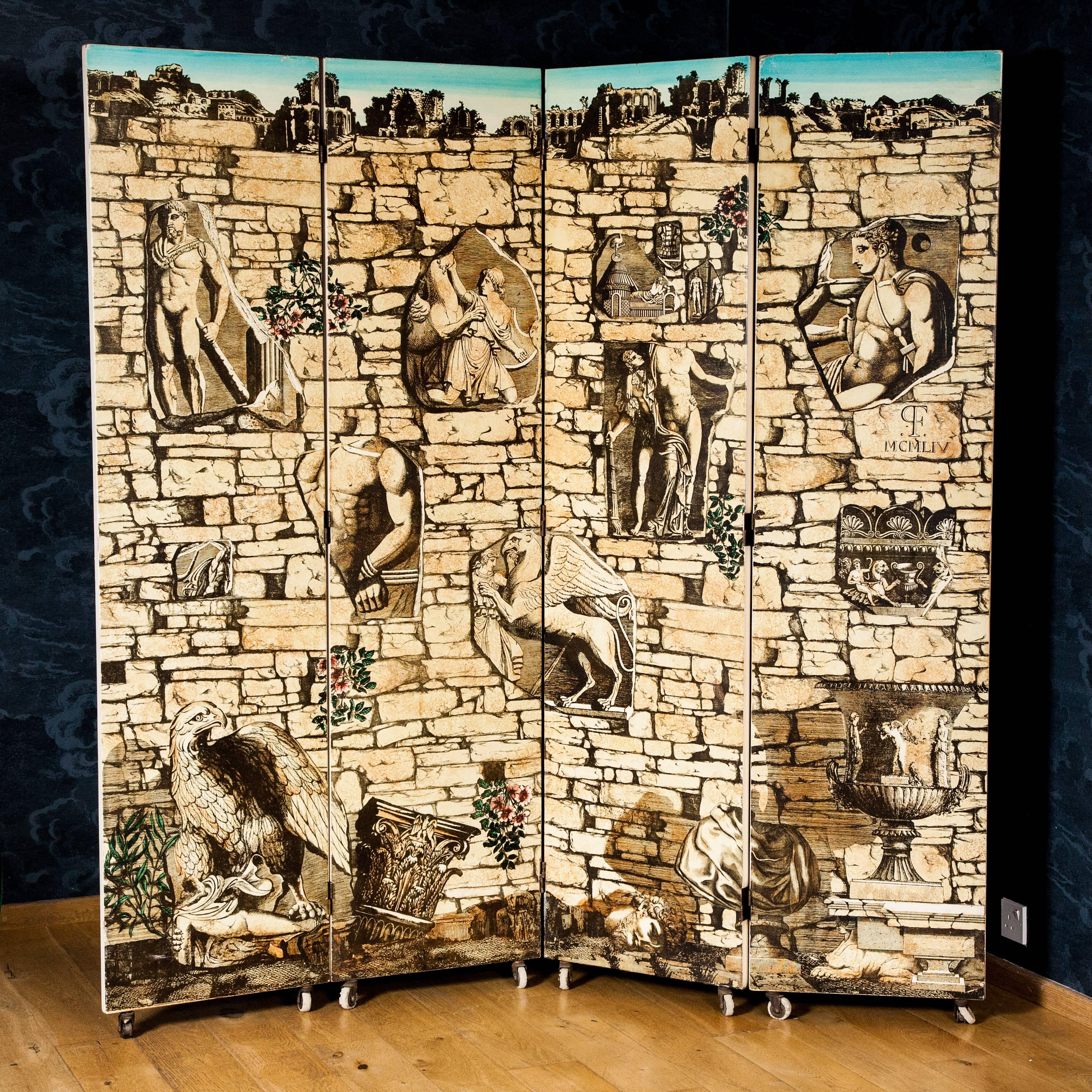 1950s 'Strumenti Musicali' Screen by Piero Fornasetti 2