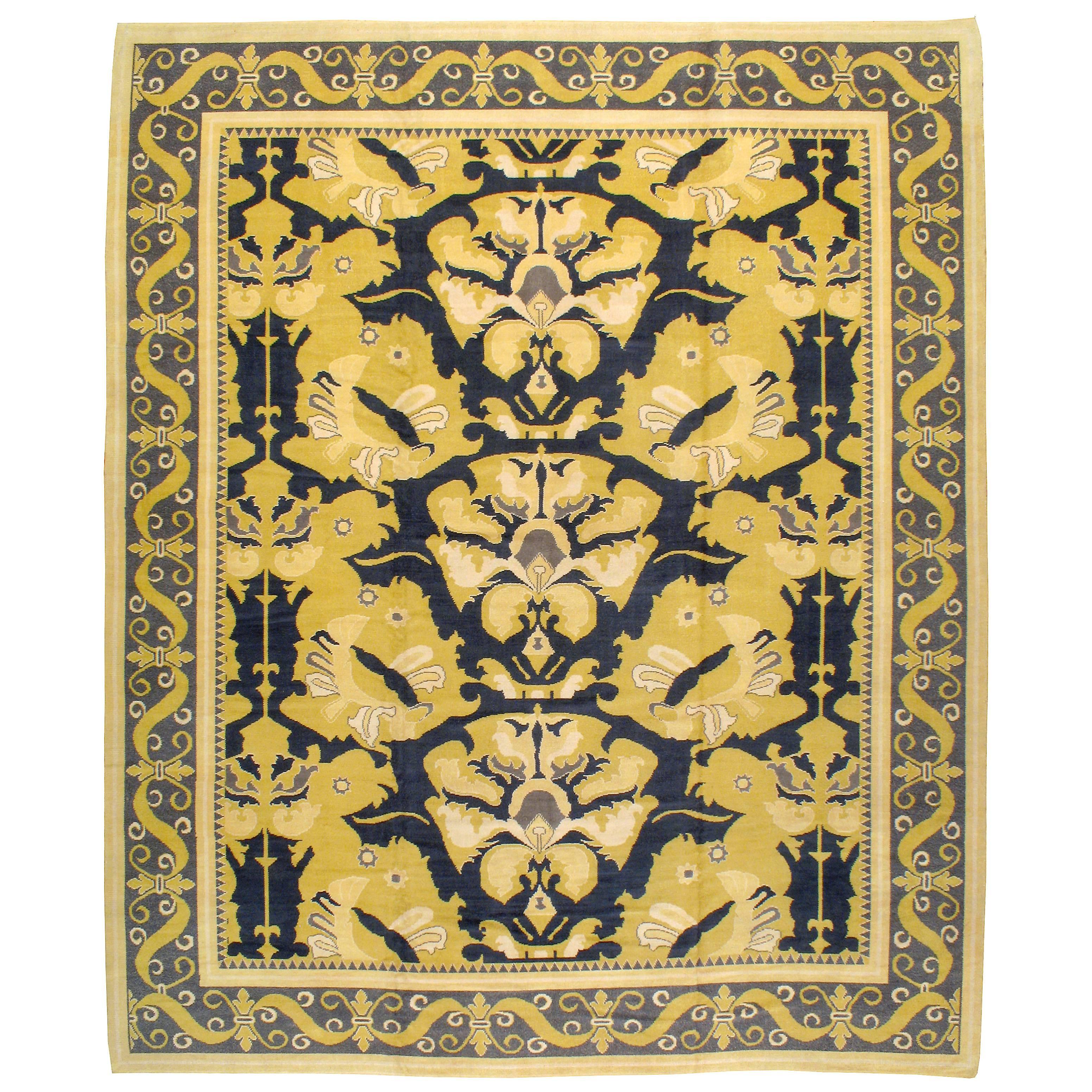 Vintage Spanish Cuenca Rug For Sale At 1stdibs