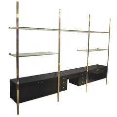 Early 1970s Pace Collection Wall Unit 7