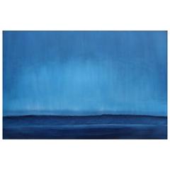 'Blue Velvet I' Oil on Canvas