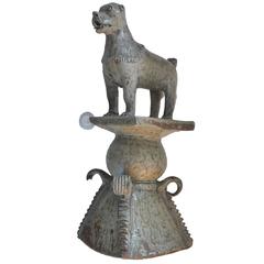 Antique Early 19th Century J.S. Talbot Dog Finial