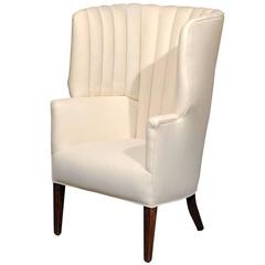 English Barrel Back/Wing Chair