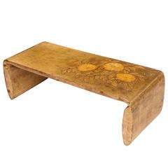 Max Kuehne Gilt Wood Coffee Table