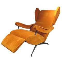 Nello Pini, "OSCAR", reclining armchair. Italy 60'