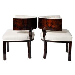 Pair of Klismos Style Side Chairs