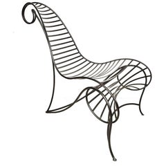 Andre Dubreuil Iron Spine Chair