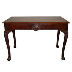 Good Georgian Irish Mahogany Side Table 10