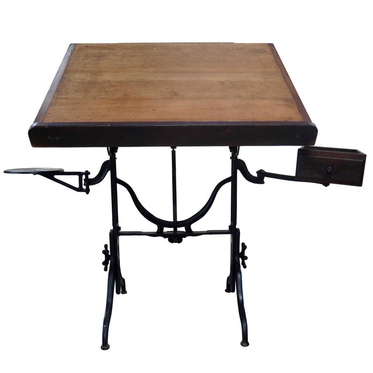 Architects Desk fritz and goeldel architect's desk - cast iron at 1stdibs Architects Desk fritz and goeldel architect's desk - cast iron at 1stdibs