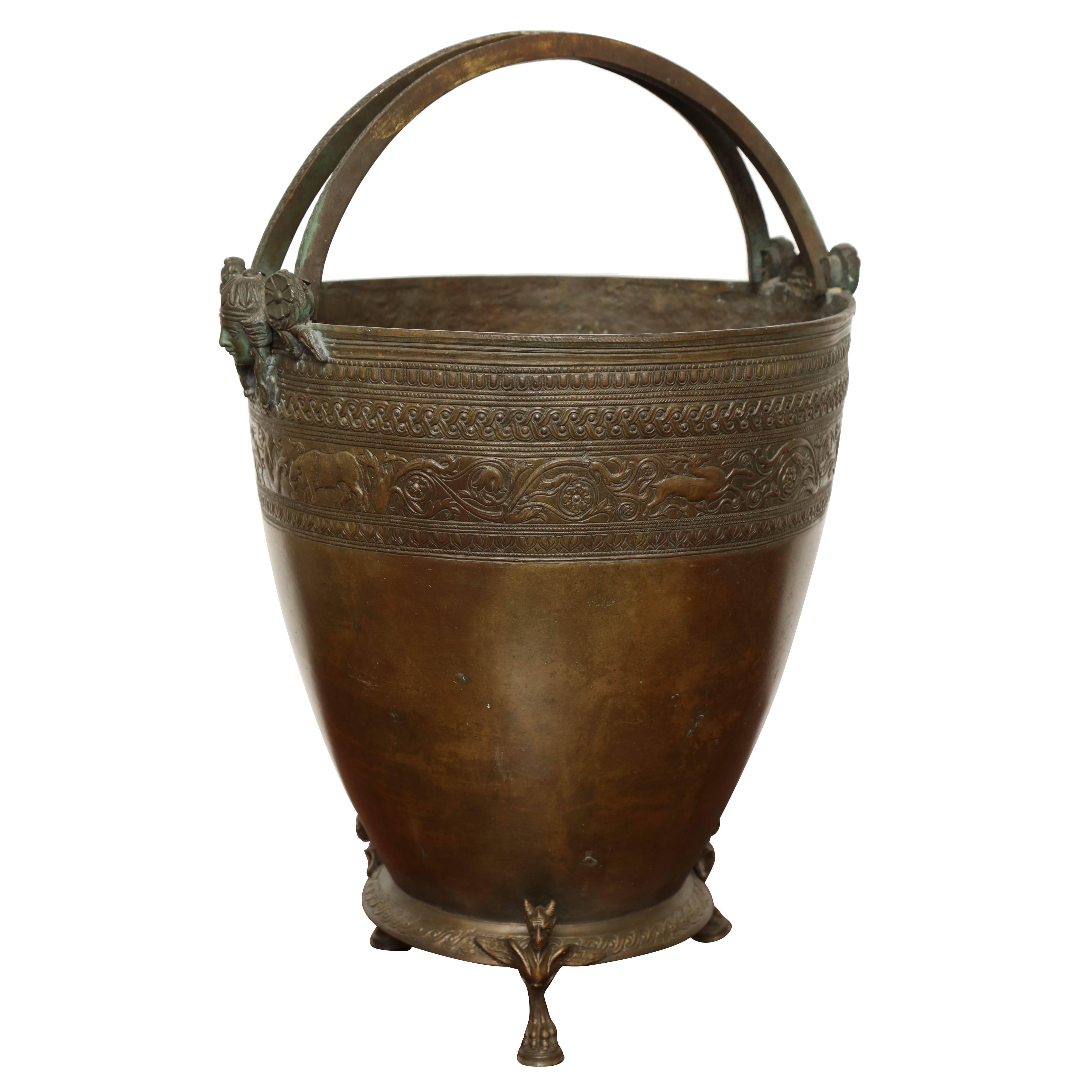 Late 19th Century Italian Neoclassical Bucket For Sale