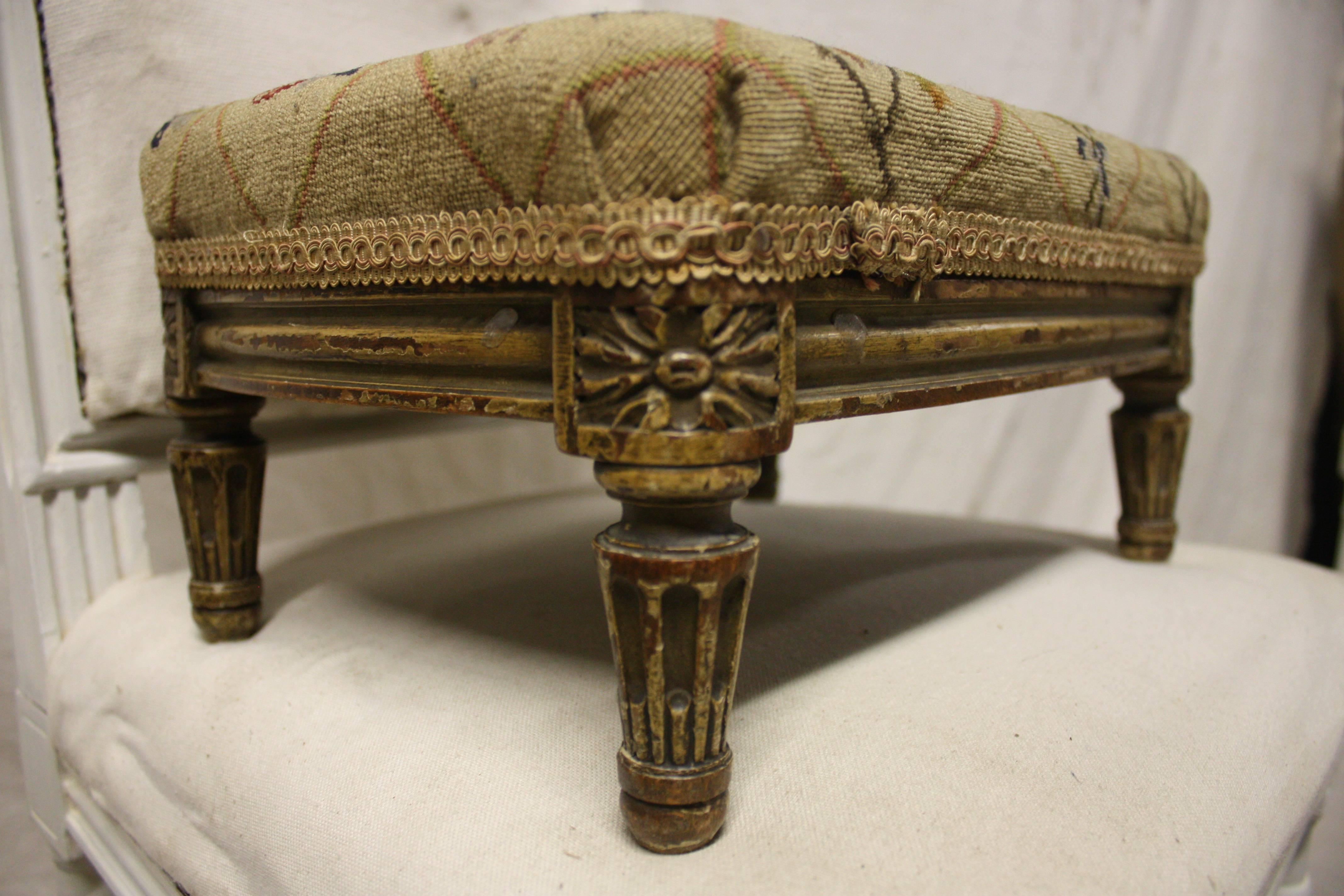 French 18th Century Footstool