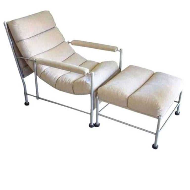 Lounge Chair and Ottoman by Warren McArthur