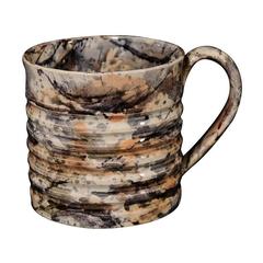 Large and Unusual English Pearlware Pottery Mug