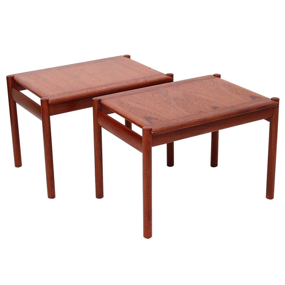 Pair of Teak Side Tables by Dokka