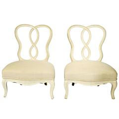 Vintage Samuel Marx Slipper Chairs