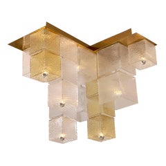 1960s Cube Ceiling Light