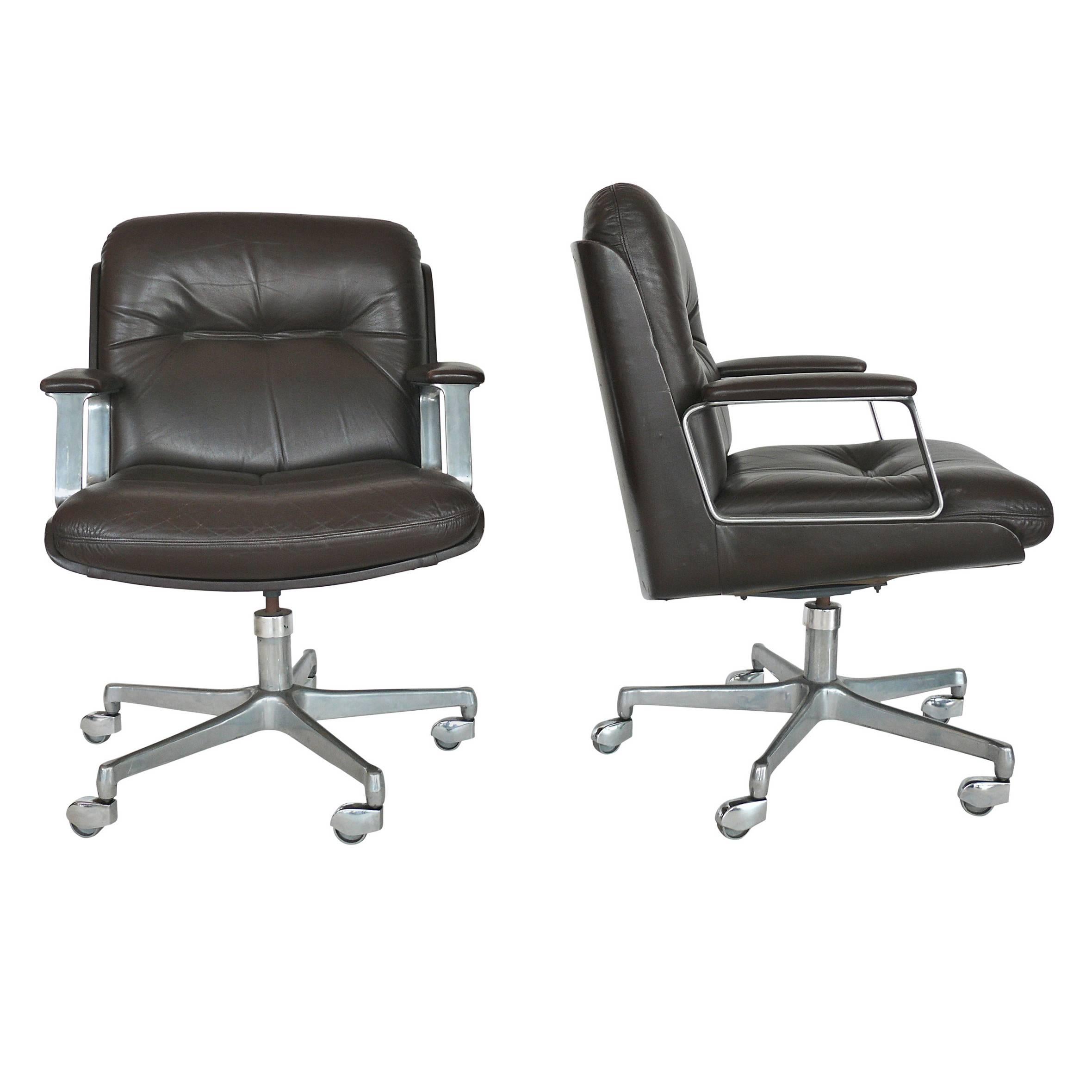 Italian Leather Office Chairs at 1stDibs italian leather executive