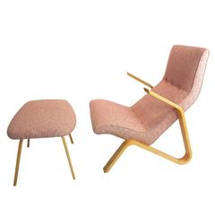 Grasshopper chair and Ottoman by Modernica
