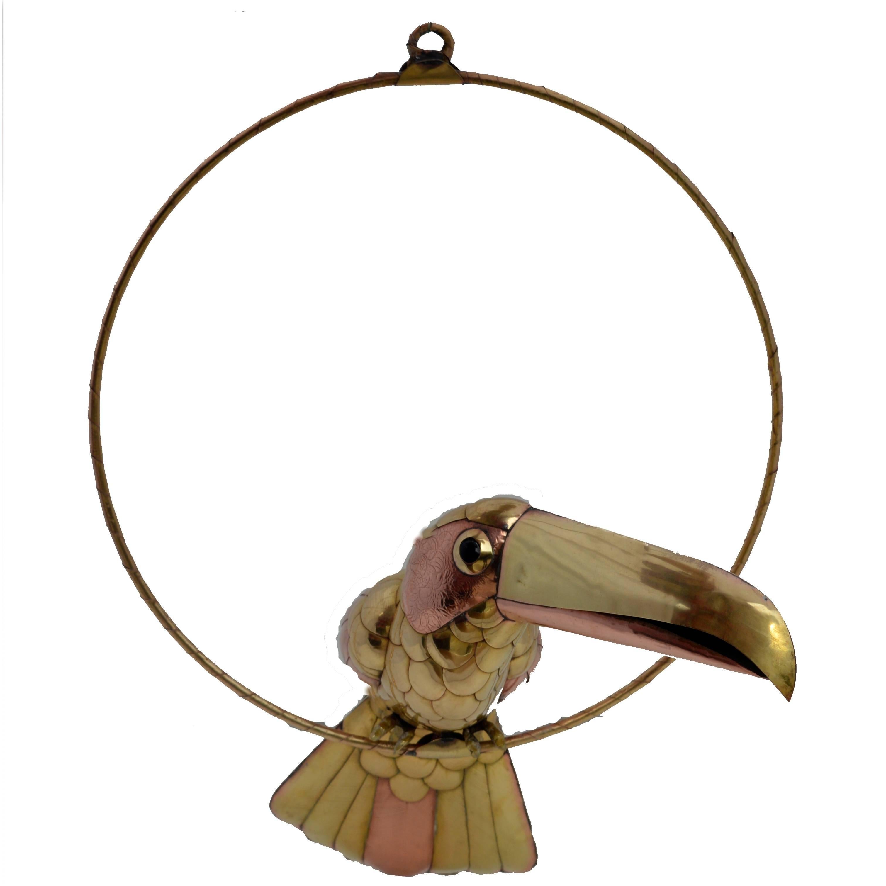 Brass and Copper Toucan
