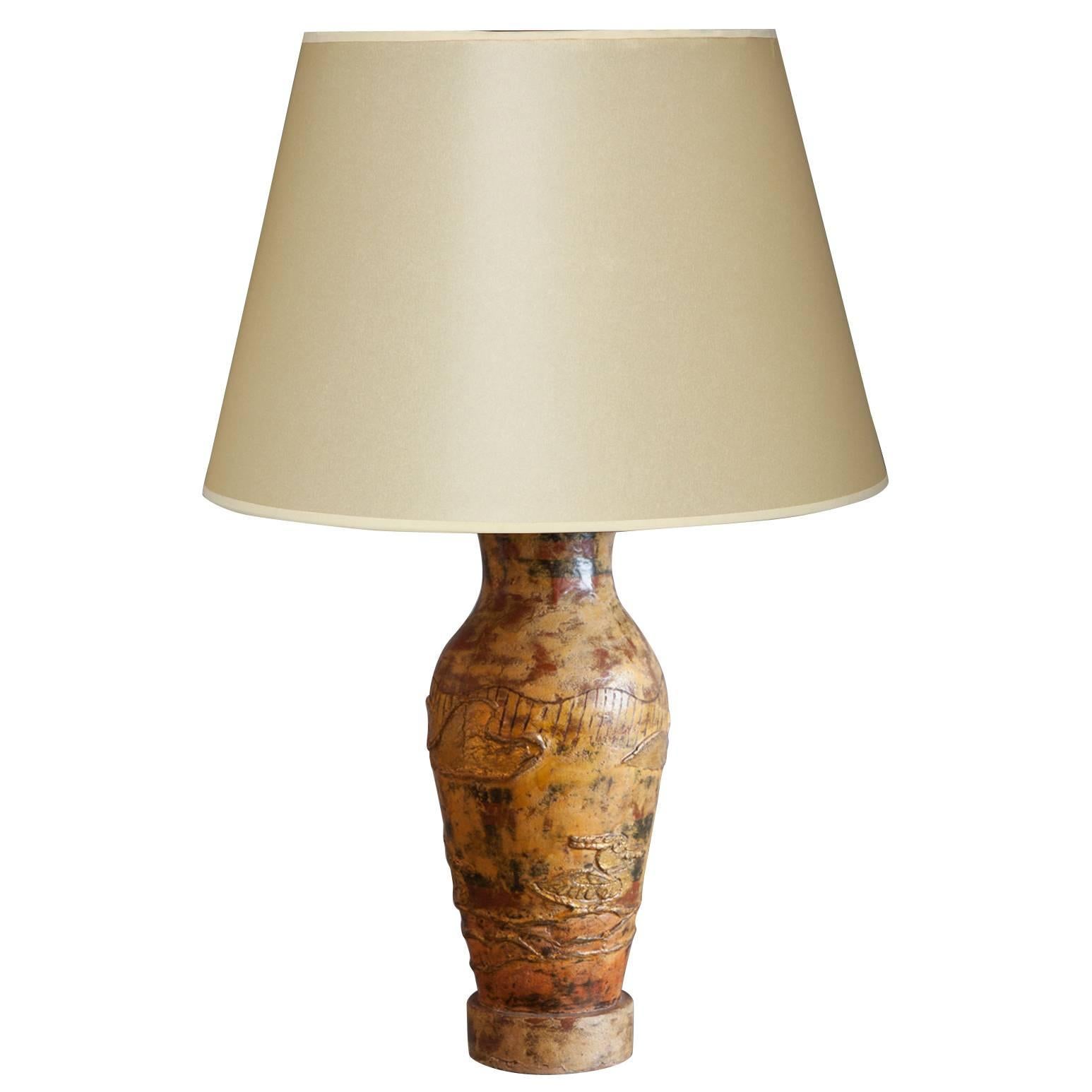 Midcentury Table Lamp by Marianna Von Allesch For Sale