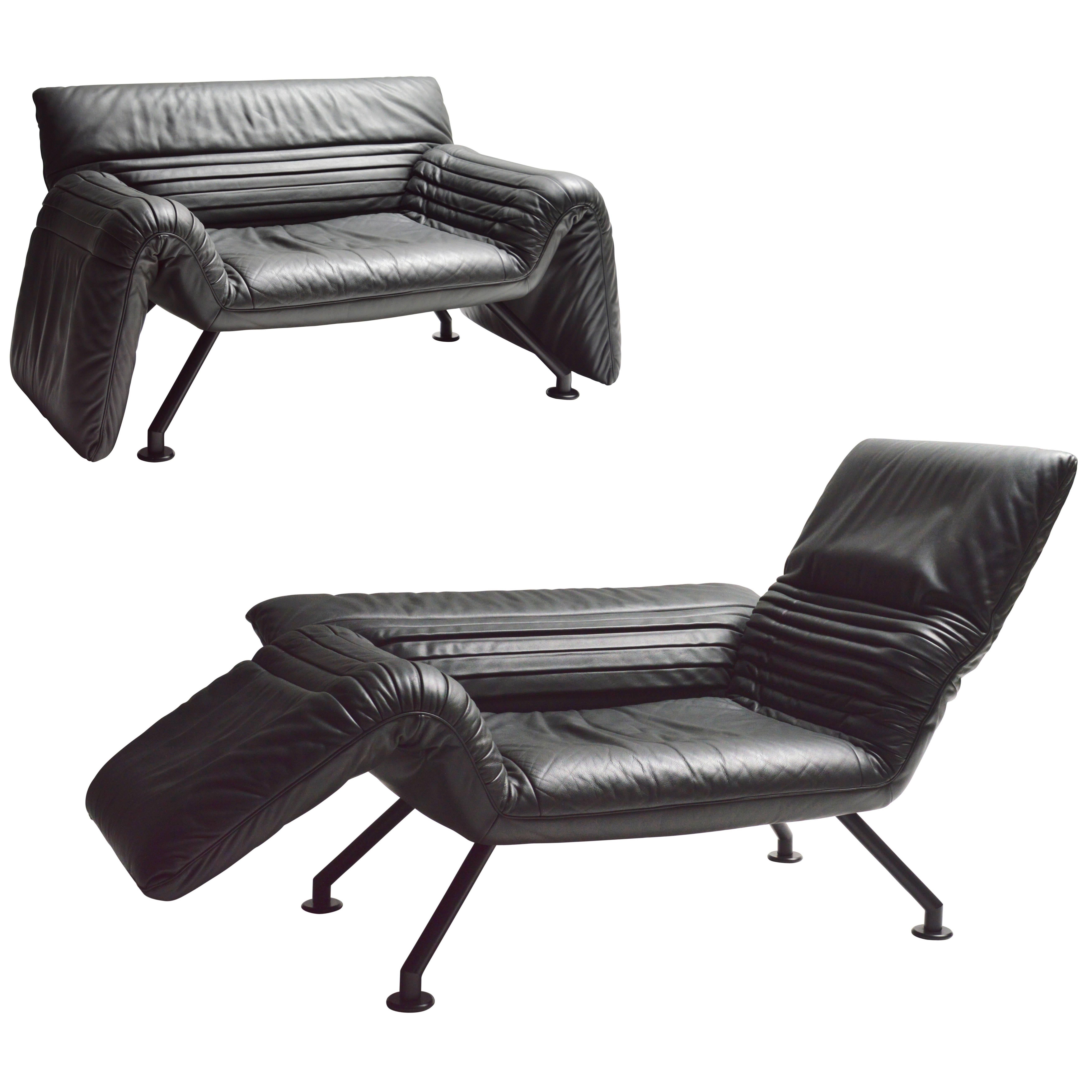 Pair of Modular De Sede Lounge Chairs