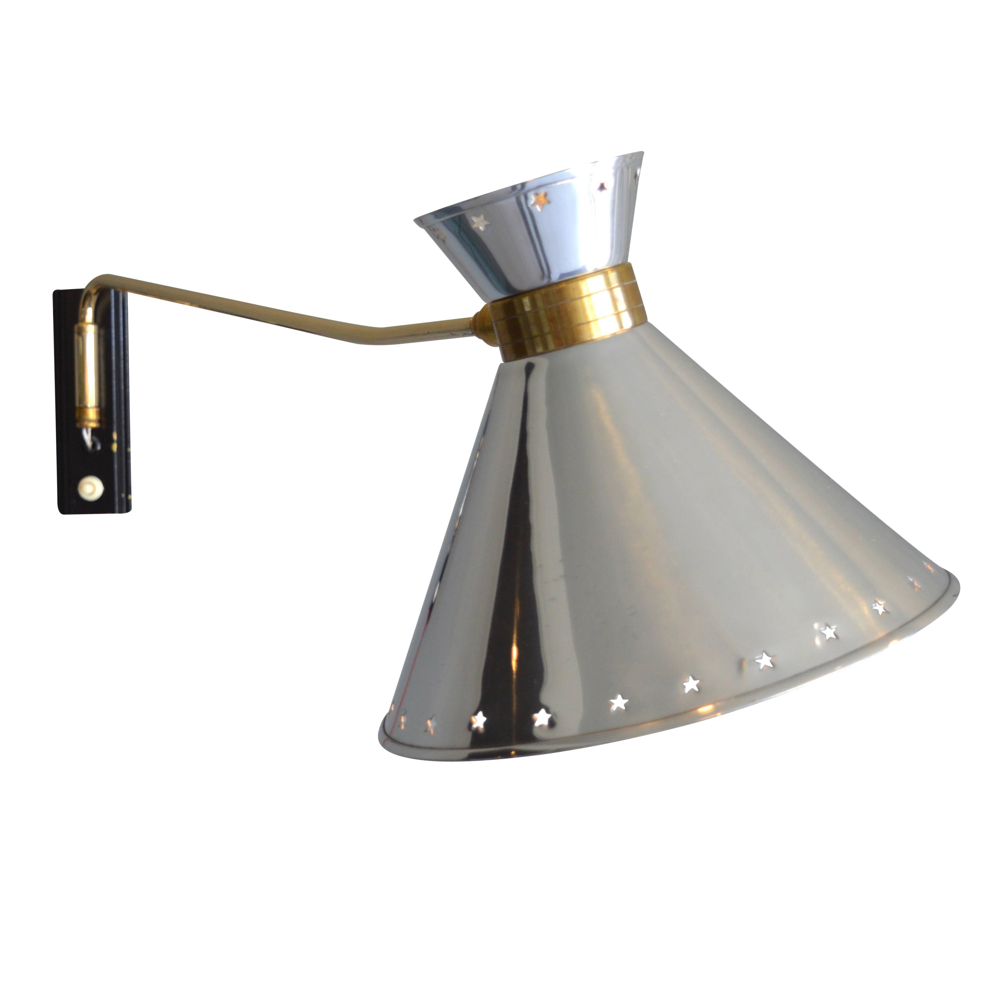 Swing Arm Sconce by Lunel