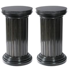 Early 20th Century Columnar Pedestals