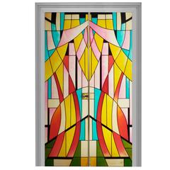 Vintage Multicolored French Interior Doors in Resin 