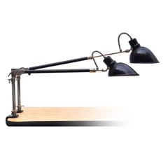 Vintage Architect Clamp Lamp from Alfred Muller for Amba, Switzerland