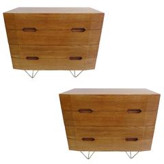 Two Important Italian Commodes or Chests of Drawers Circle of Gio Ponti 3