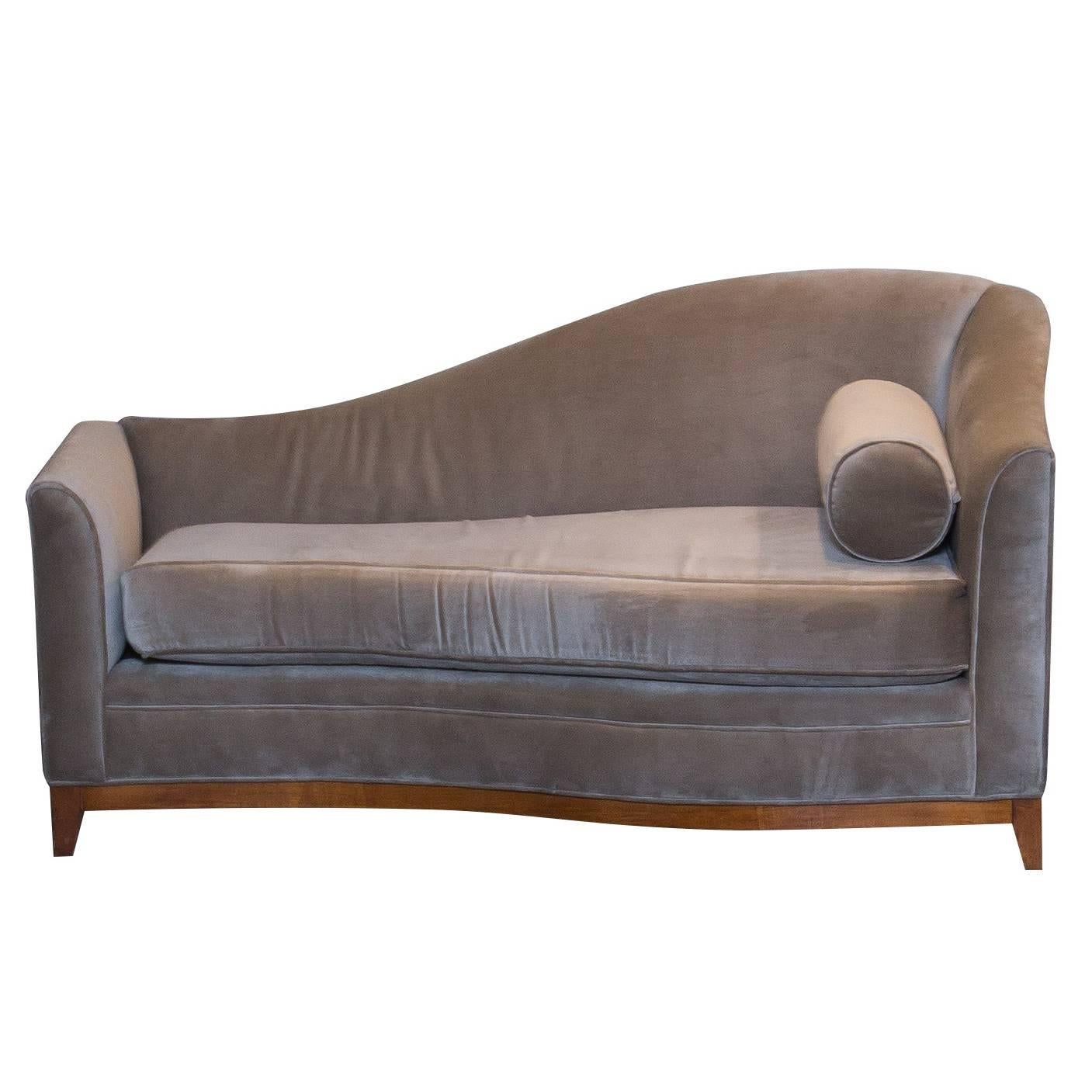 Chaise Lounge in Mohair