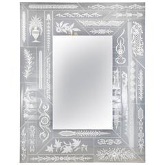 Venetian Engraved Mirror