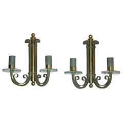 Pair of French Art Deco Wall Sconces 10