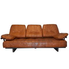 Vintage Swiss De Sede DS 80 Leather Daybed, 1960s 10