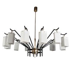 Chandelier by Stilnovo Italy, 1960s 3