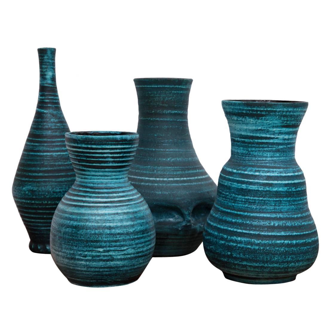 Ensemble de vases en céramique 