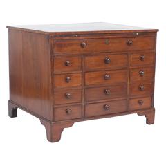 Antique Rare Form English Mahogany Queen Anne Style Partners Desk 8