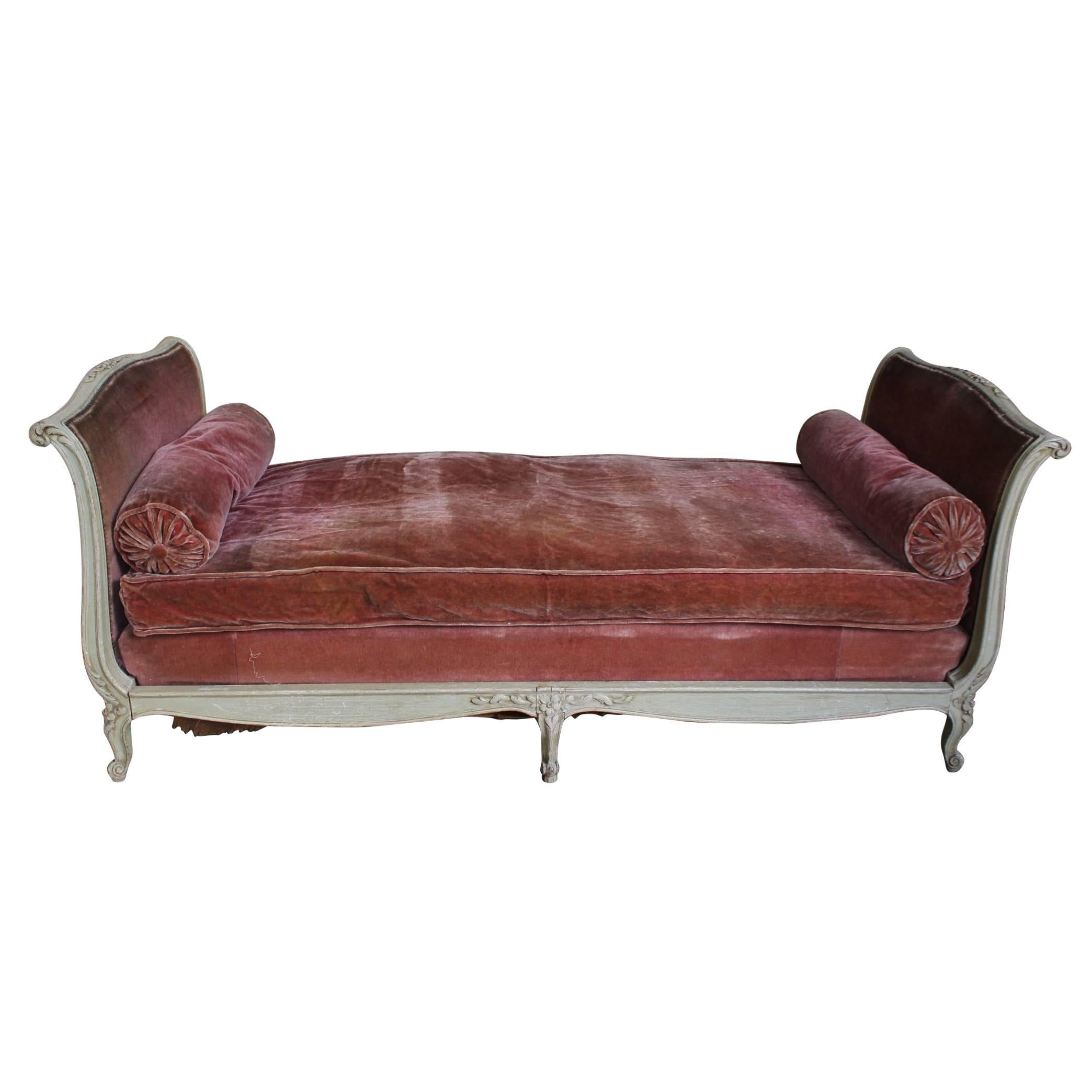 English Regency Style Sleigh Daybed at 1stDibs