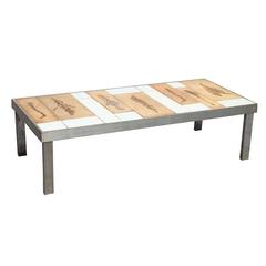 Coffee Table by Roger Capron with "Garrigue" Tiles 7