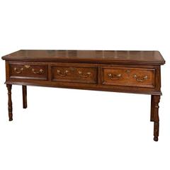 English Oak Server / Huntboard 4