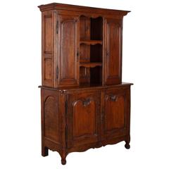 French Louis XV Buffet Deux Corps, 18th Century