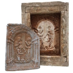 19th Century Italian Gothic Mold To Make Shrines