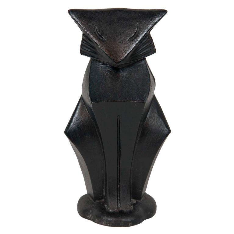 Art Deco Cast Iron Cat By Hubley For At 1stdibs Art Deco Cast Iron Cat By Hubley For