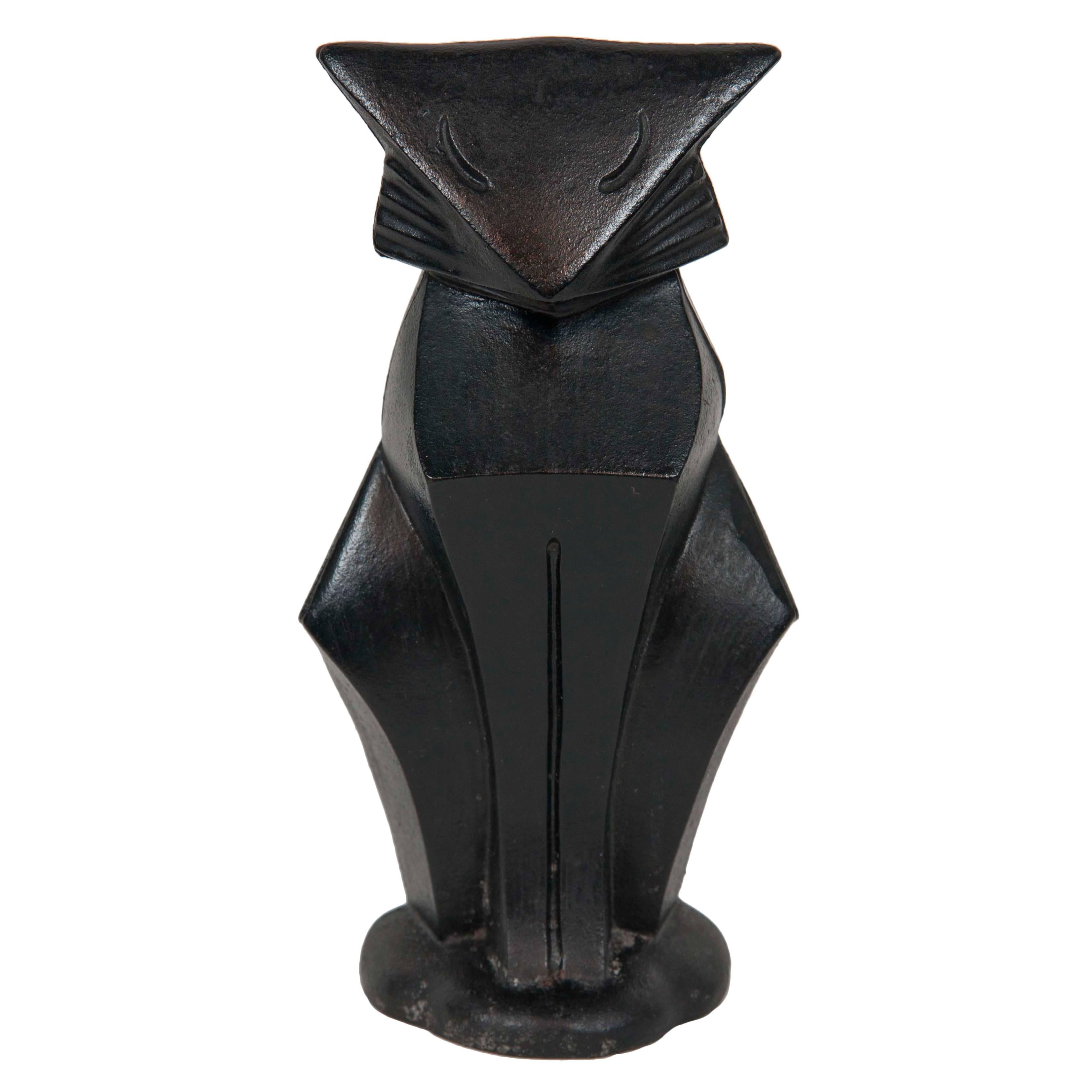 Art Deco Gusseisen Katze von Hubley