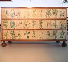 Josef Frank "Flora" Commode for Svenskt Tenn, Sweden, 1940s