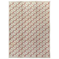 Antique French Art Deco Rug 8