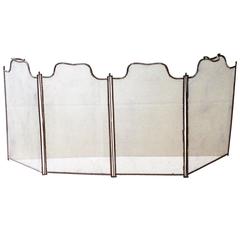 19th Century French Fireplace Screen, Fire Screen
