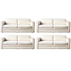 Knoll Sofas by Charles Pfister for Knoll International, Set of Four