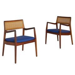 Playboy Chairs by Jens Risom, Set of Eight